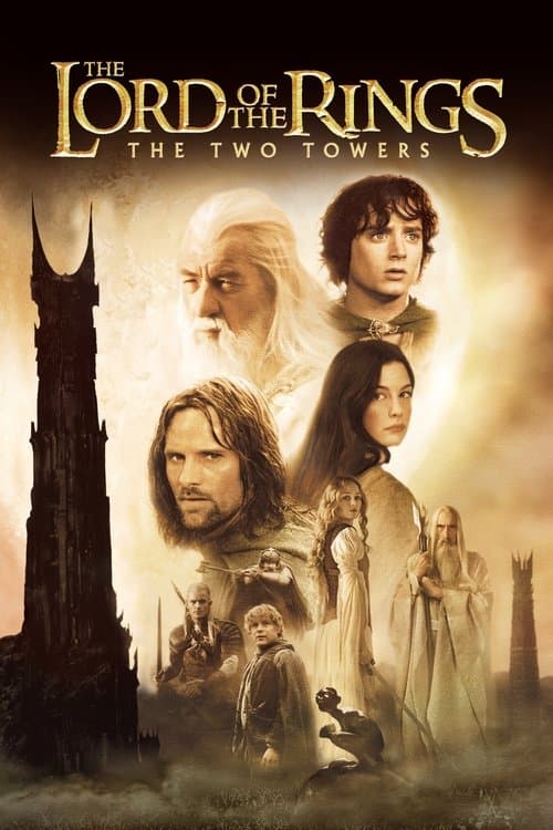 The Lord of the Rings: The Two Towers (2002) cover artwork