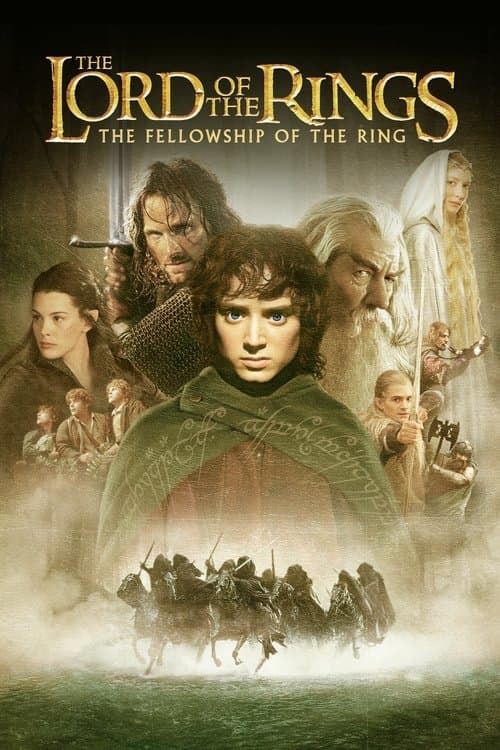 The Lord of the Rings: The Fellowship of the Ring (2001) cover artwork