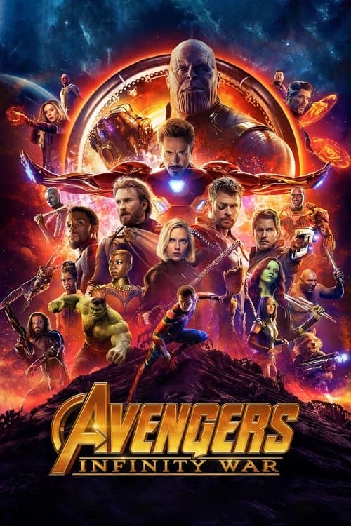 Avengers: Infinity War (2018) cover artwork