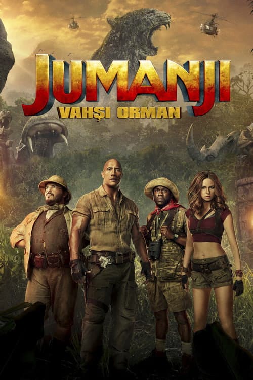 Jumanji: Vahşi Orman (2017) kapak görseli