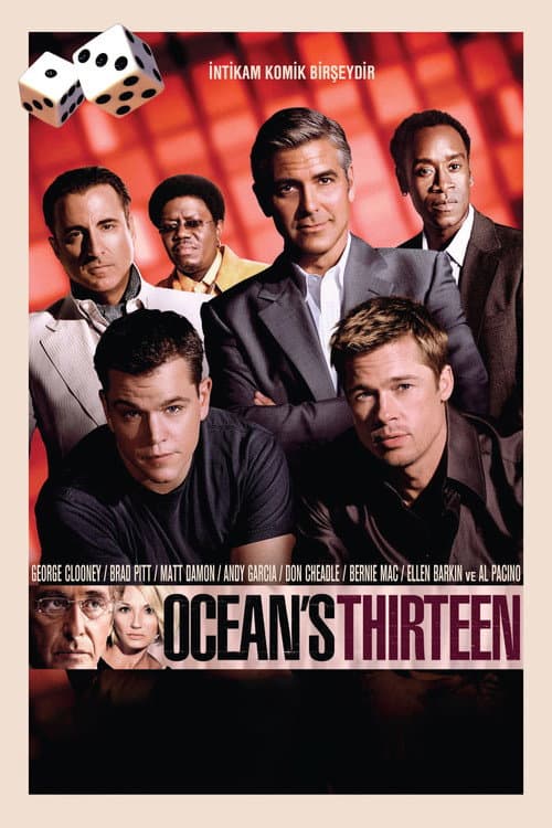 Ocean's Thirteen (2007) kapak görseli