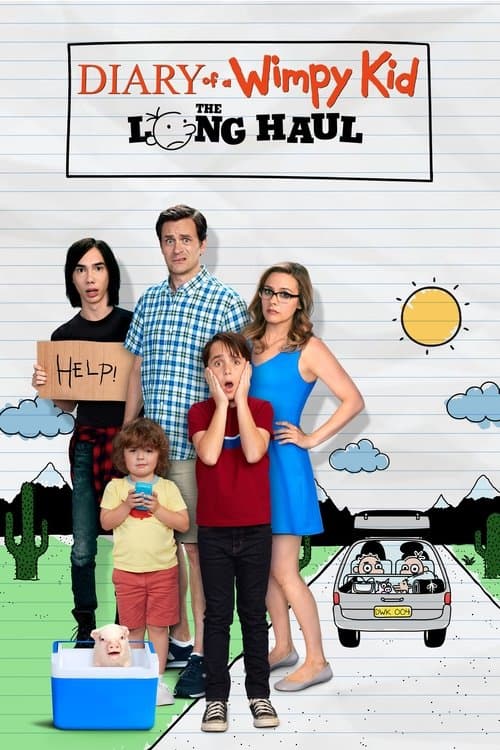 Diary of a Wimpy Kid: The Long Haul (2017) cover artwork
