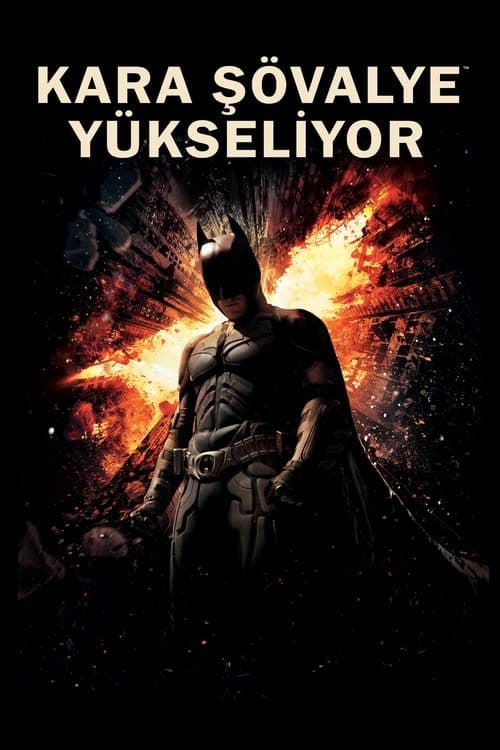 Kara Şövalye Yükseliyor (2012) kapak görseli