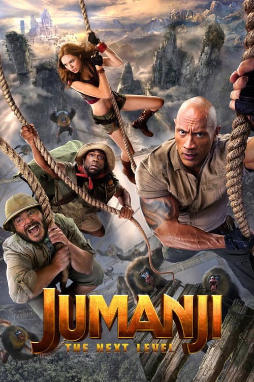 Jumanji: The Next Level (2019) cover artwork