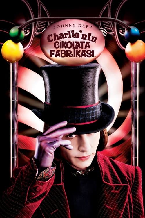 Charlie'nin Çikolata Fabrikası (2005) kapak görseli