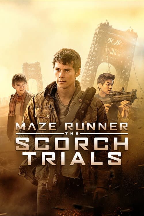 Maze Runner: The Scorch Trials (2015) cover artwork