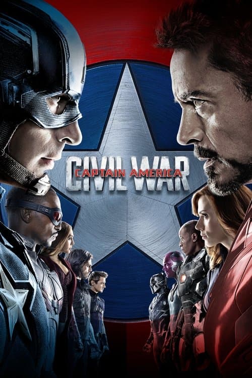 Captain America: Civil War (2016) cover artwork