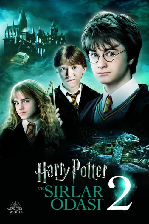 Harry Potter ve Sırlar Odası (2002) kapak görseli