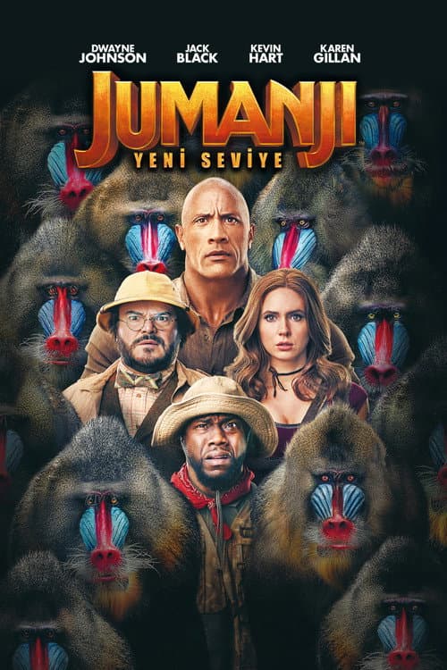 Jumanji: Yeni Seviye (2019) kapak görseli