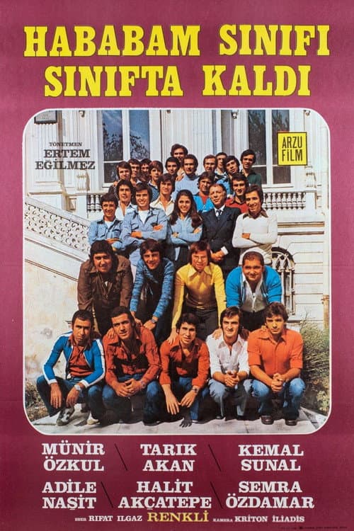 Hababam Sınıfı Sınıfta Kaldı (1976) kapak görseli