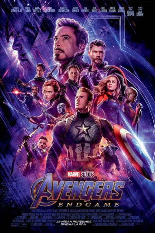 Avengers: Endgame (2019) kapak görseli