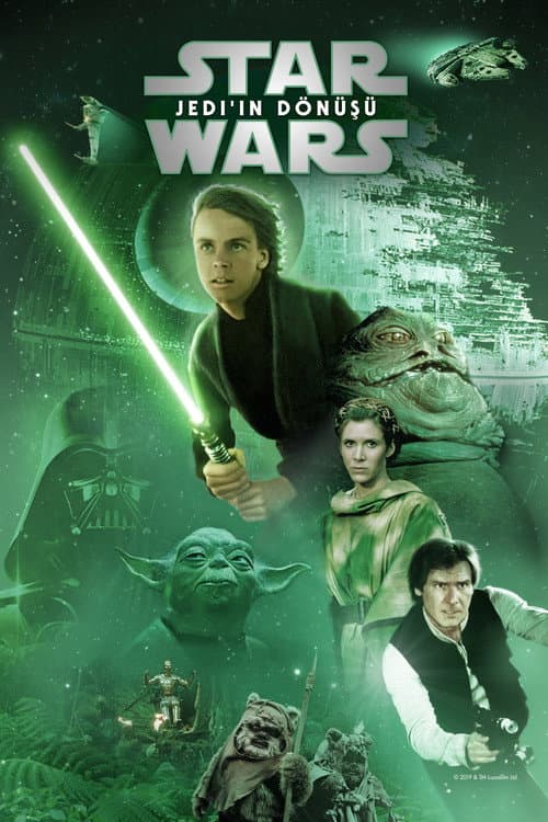 Yıldız Savaşları: Jedi'nin Dönüşü (1983) kapak görseli