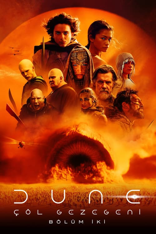 Dune: Çöl Gezegeni - Bölüm İki (2024) kapak görseli